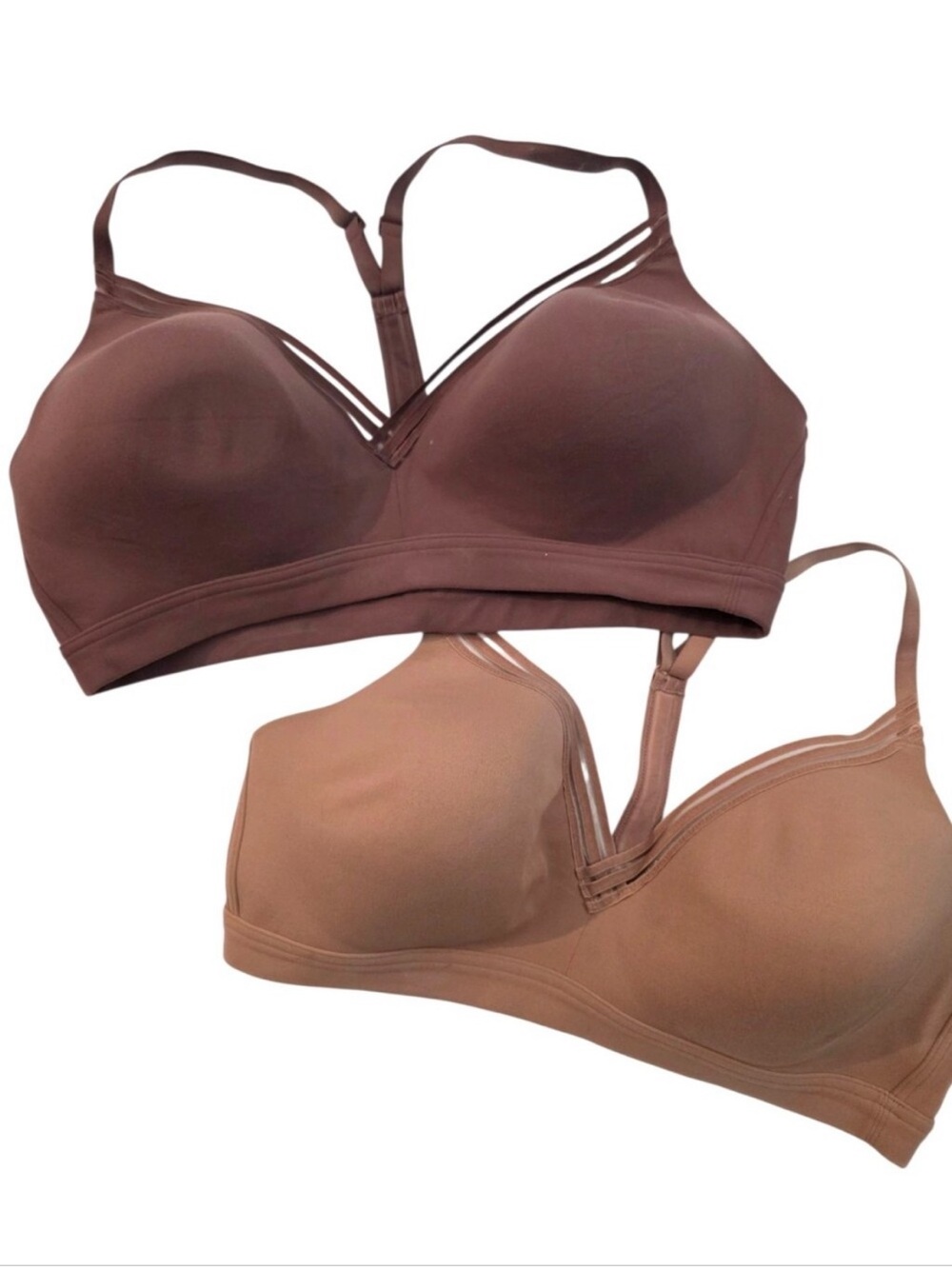 Athleta BUNDLE Powervita Sports Bra Casual Everyday Bra Racerback Adjustable XL